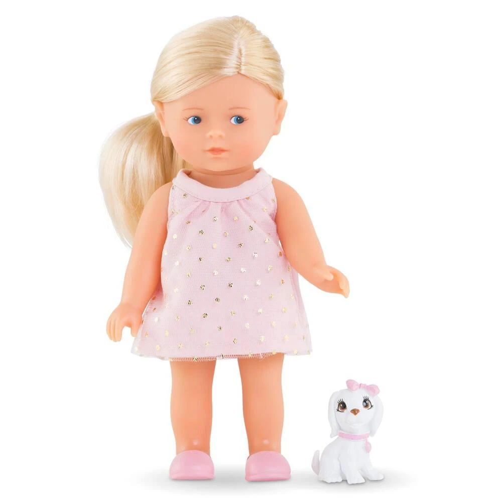 Corolle POUPEE COFFRET MINI COROLLINE ET SON CHIEN 1 Corolle POUPEE COFFRET MINI COROLLINE ET SON CHIEN