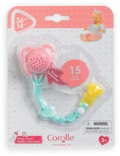 BB36 TETINE SONORE - COROLLE ACCESSOIRES 6 BB36 TETINE SONORE - COROLLE ACCESSOIRES -Corolle Charme Promos Boutique 274449ce20bbf31c4565907dc4a40deff88857b5 41055764 03