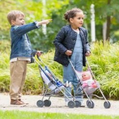 BB36/42 POUSSETTE CANNE BLEUE - COROLLE ACCESSOIRES -Corolle Charme Promos Boutique 42062769864d17bb8dd483fbcd5f07712016bff7 10082732 05