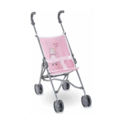 Corolle - Accessoire - Poussette Canne Rose Pour Poupon 36 à 42 Cm