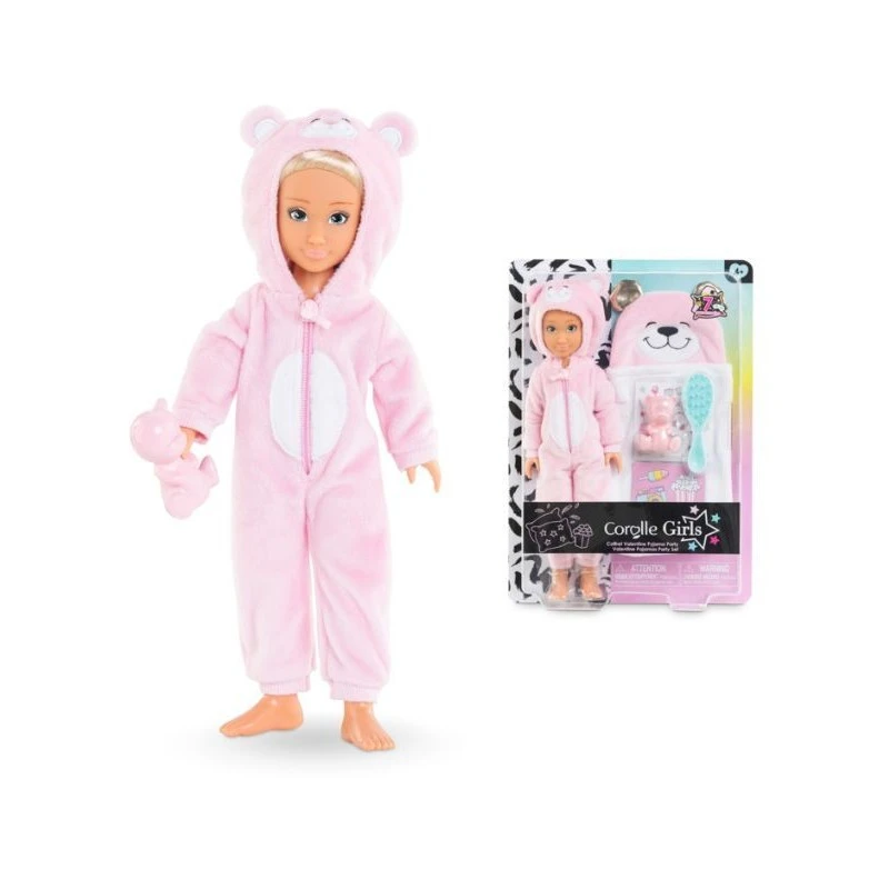 Corolle Girls - Coffret Valentine Pyjama Party 2 Corolle Girls - Coffret Valentine Pyjama Party – Image 2