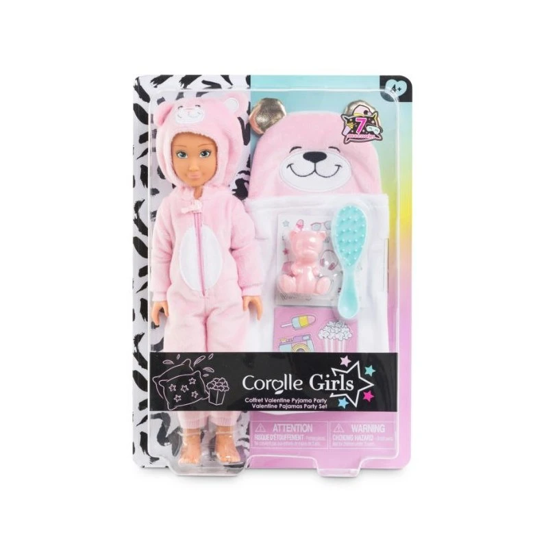Corolle Girls - Coffret Valentine Pyjama Party 3 Corolle Girls - Coffret Valentine Pyjama Party – Image 3
