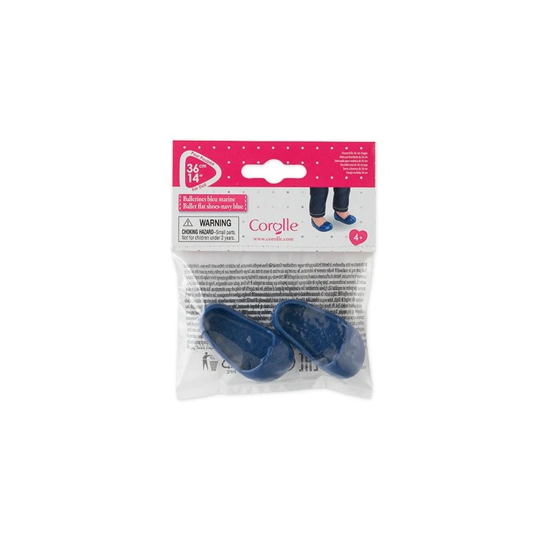 Corolle - Vêtement De Poupée - Ballerines Bleu Marine - Ma Corolle 1 Corolle - Vêtement De Poupée - Ballerines Bleu Marine - Ma Corolle
