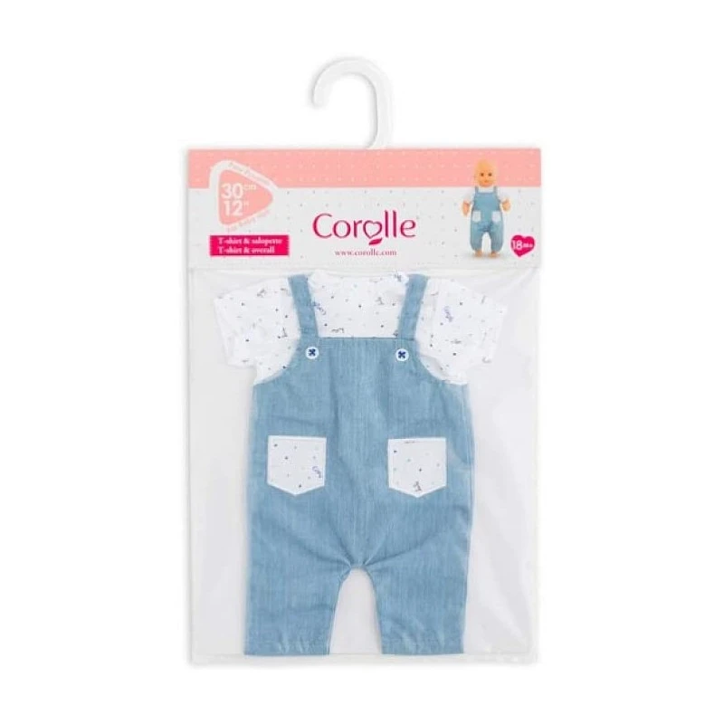 Corolle - Vêtement De Poupée - Ensemble T-shirt Et Salopette - 30 Cm 1 Corolle - Vêtement De Poupée - Ensemble T-shirt Et Salopette - 30 Cm