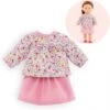 Corolle - Vêtement De Poupée - Ensemble Top Et Jupe - 36 Cm