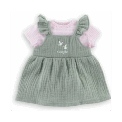 Corolle - Vêtement Pour Poupon - Robe à Volants Et T-shirt Bords De Loire - 30 Cm