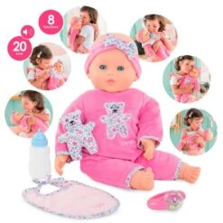 POUPON LUCILLE INTERACTIVE 42 CM - COROLLE MON GRAND POUPON