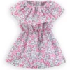 MA COROLLE - ROBE FLEURIE ROSE - MA COROLLE