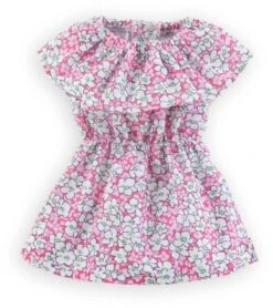 MA COROLLE - ROBE FLEURIE ROSE - MA COROLLE