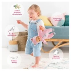 Corolle Mon Doudou 30 Cm - Pti' Coeur Ours Rose -Corolle Charme Promos Boutique mon doudou 30 cm pti coeur ours rose 7