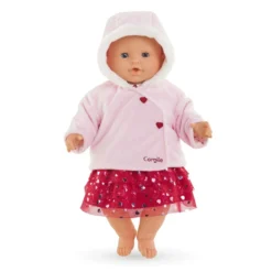 Corolle Mon Grand Poupon 36 Cm - Manteau Pétales De Coeurs -Corolle Charme Promos Boutique mon grand poupon 36 cm manteau petales de coeurs 4