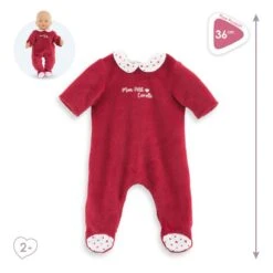 Corolle Mon Grand Poupon 36 Cm - Pyjama Pétales De Coeurs -Corolle Charme Promos Boutique mon grand poupon 36 cm pyjama petales de coeurs 5