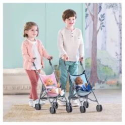 Corolle Mon Grand Poupon - Poussette Canne Rose -Corolle Charme Promos Boutique mon grand poupon poussette canne rose 3