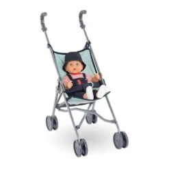 Corolle Mon Grand Poupon - Poussette Canne Sauge -Corolle Charme Promos Boutique mon grand poupon poussette canne sauge 2