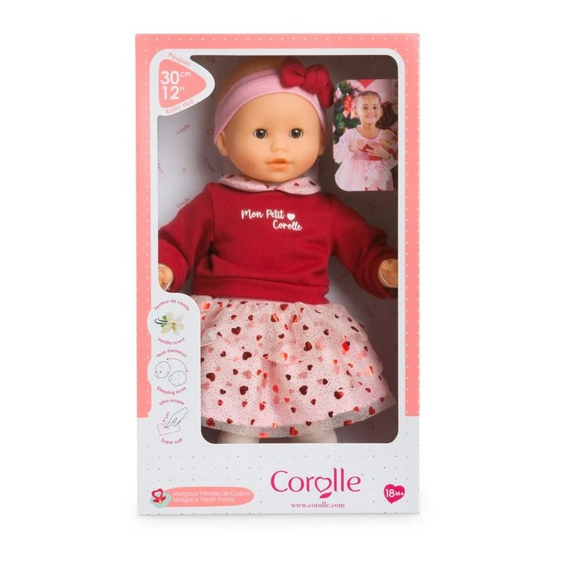 Corolle Mon Premier Poupon 30 Cm - Bébé Calin Margaux Pétales De Coeurs 1 Corolle Mon Premier Poupon 30 Cm - Bébé Calin Margaux Pétales De Coeurs