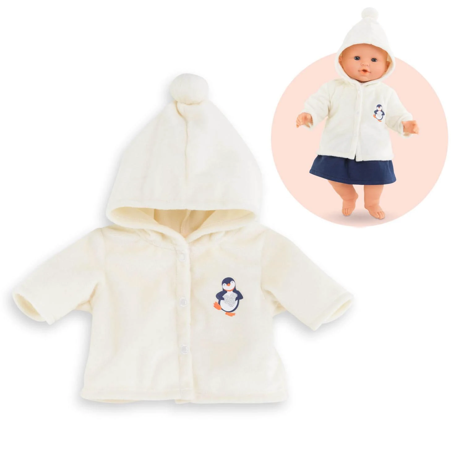 Corolle Vêtement Pour Poupon 36 Cm : Manteau Nuit Etoilée 1 Corolle Vêtement Pour Poupon 36 Cm : Manteau Nuit Etoilée