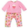 Vêtement Pour Poupée Ma Corolle 36 Cm : Pyjama Cupcakes Rose