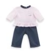 Vêtements Pour Poupée Ma Corolle 36 Cm : T-shirt Et Pantalon Bords De Loire