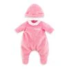 Corolle Vêtements Pour Petit Poupon 30 Cm : Pyjama Rose Et Bonnet
