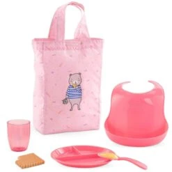 Accessoire Pour Mon Grand Poupon Corolle 36 à 42 Cm : Coffret Repas Sac