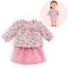 Vêtement Pour Poupée 36 Cm Ma Corolle : Ensemble Top Et Jupe