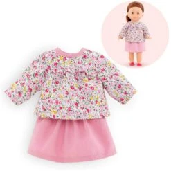 Vêtement Pour Poupée 36 Cm Ma Corolle : Ensemble Top Et Jupe