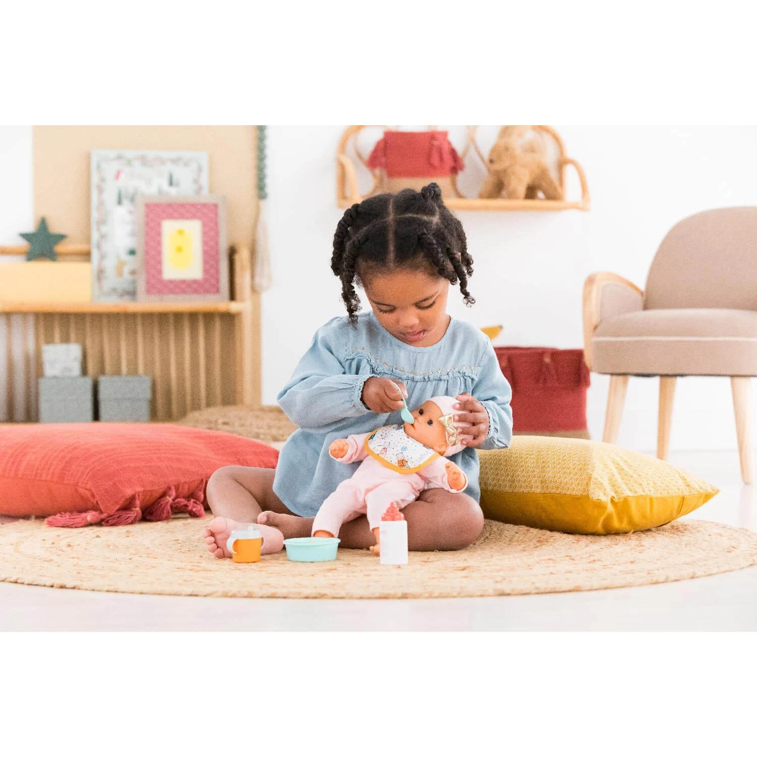 Corolle Accessoires Pour Poupon 30 Cm : Petit Coffret Repas 2 Corolle Accessoires Pour Poupon 30 Cm : Petit Coffret Repas – Image 2