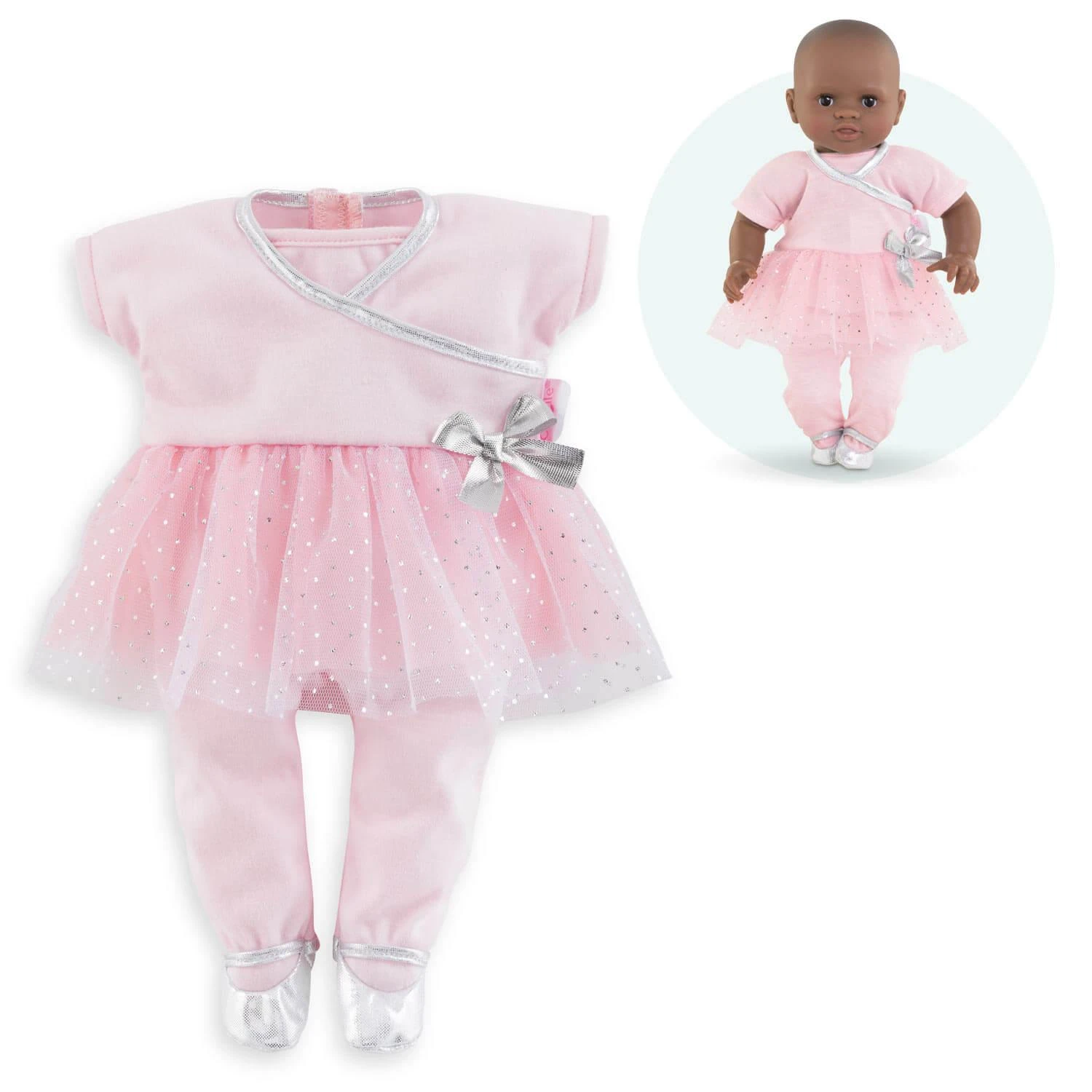 Corolle Vêtement Pour Petit Poupon 30 Cm : Ensemble Sport Danse 2 Corolle Vêtement Pour Petit Poupon 30 Cm : Ensemble Sport Danse – Image 2