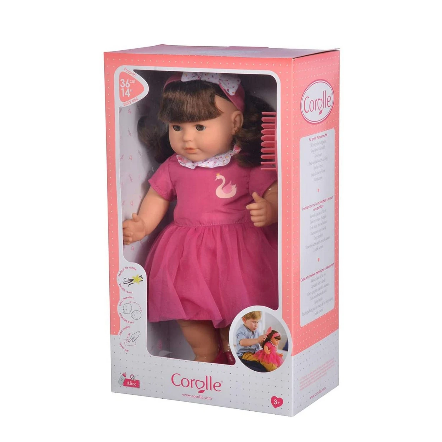 Poupée : Mon Grand Poupon Corolle 36cm : Alice 3 Poupée : Mon Grand Poupon Corolle 36cm : Alice – Image 3