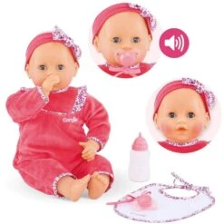 Mon Grand Poupon Corolle : Grand Poupon Interactif 42 Cm : Lila Chérie -Corolle Charme Promos Boutique p3 FULL 54