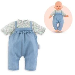 Vêtements Pour Grands Poupons 36 Cm Mon Classique Corolle : Blouse Et Salopette 7 Vêtements Pour Grands Poupons 36 Cm Mon Classique Corolle : Blouse Et Salopette -Corolle Charme Promos Boutique p3 FULL 66