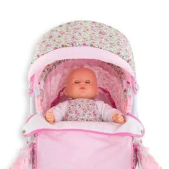 Landau Fleuri Pour Mon Grand Poupon Corolle 36 / 42 / 52 Cm -Corolle Charme Promos Boutique p3 FULL 77