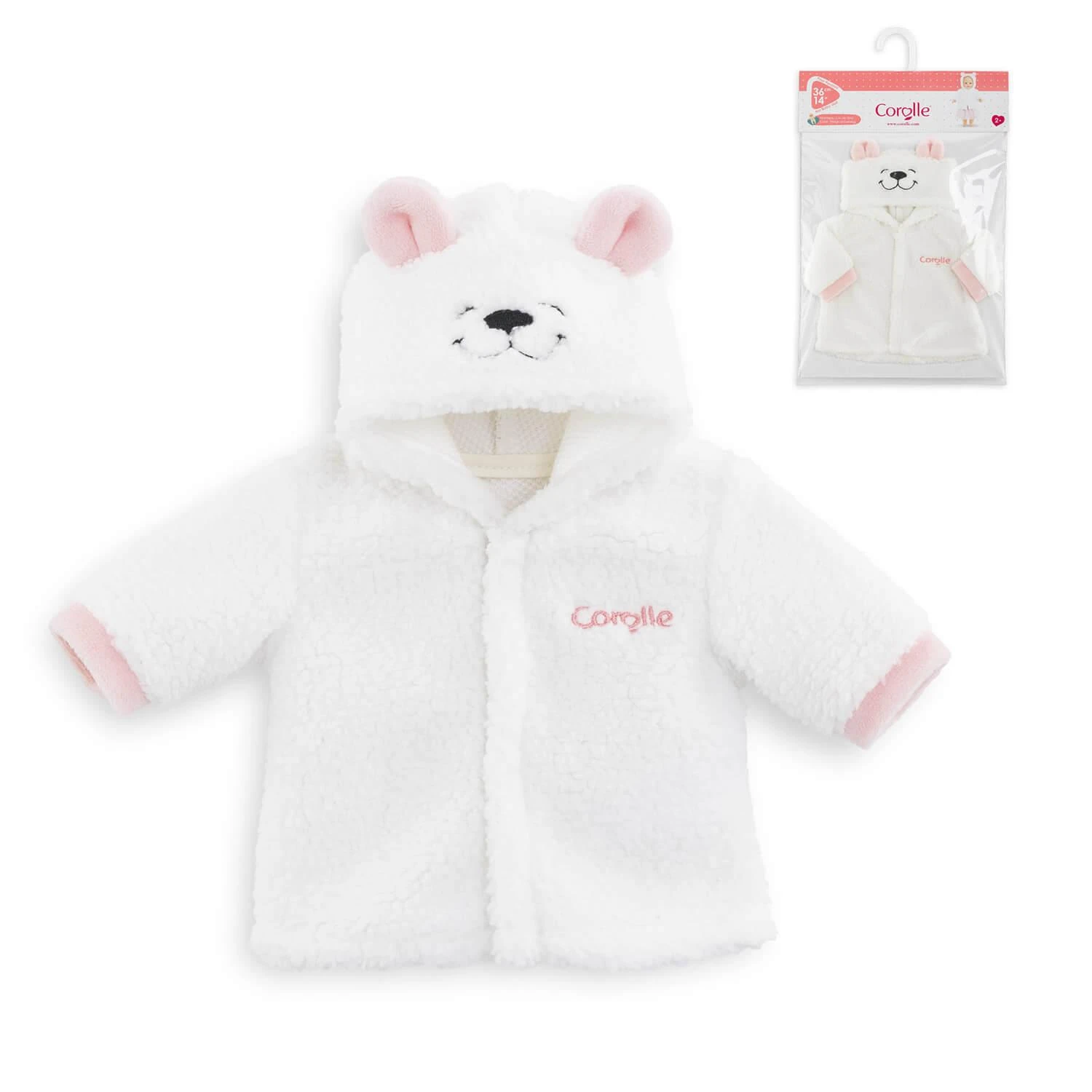 Vêtement Pour Mon Grand Poupon Corolle 36 Cm : Manteau Soir De Fête 3 Vêtement Pour Mon Grand Poupon Corolle 36 Cm : Manteau Soir De Fête – Image 3