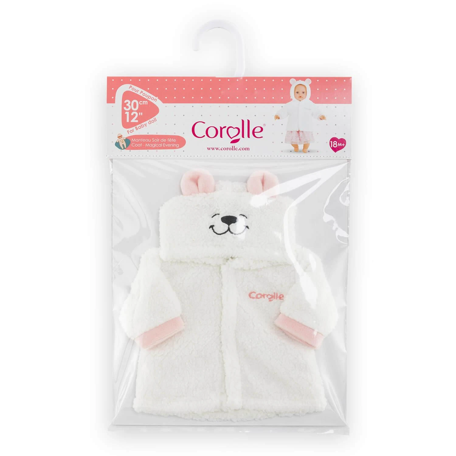 Vêtement Pour Mon Premier Poupon Corolle 30 Cm : Manteau Soir De Fête 3 Vêtement Pour Mon Premier Poupon Corolle 30 Cm : Manteau Soir De Fête – Image 3