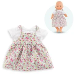 Vêtement Pour Grands Poupons 36 Cm Mon Classique Corolle : Robe Jardin En Fleurs -Corolle Charme Promos Boutique p3 FULL 87
