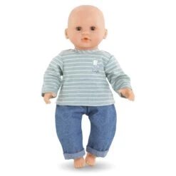 Vêtements Pour Mon Premier Poupon Corolle 30 Cm : Pantalon Et Marinière Bords De Loire -Corolle Charme Promos Boutique p3 FULL 96