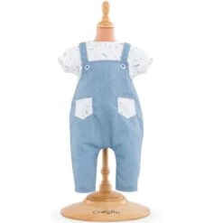 Vêtement Pour Mon Grand Poupon 36 Cm Corolle : T-Shirt Et Salopette -Corolle Charme Promos Boutique p4 FULL