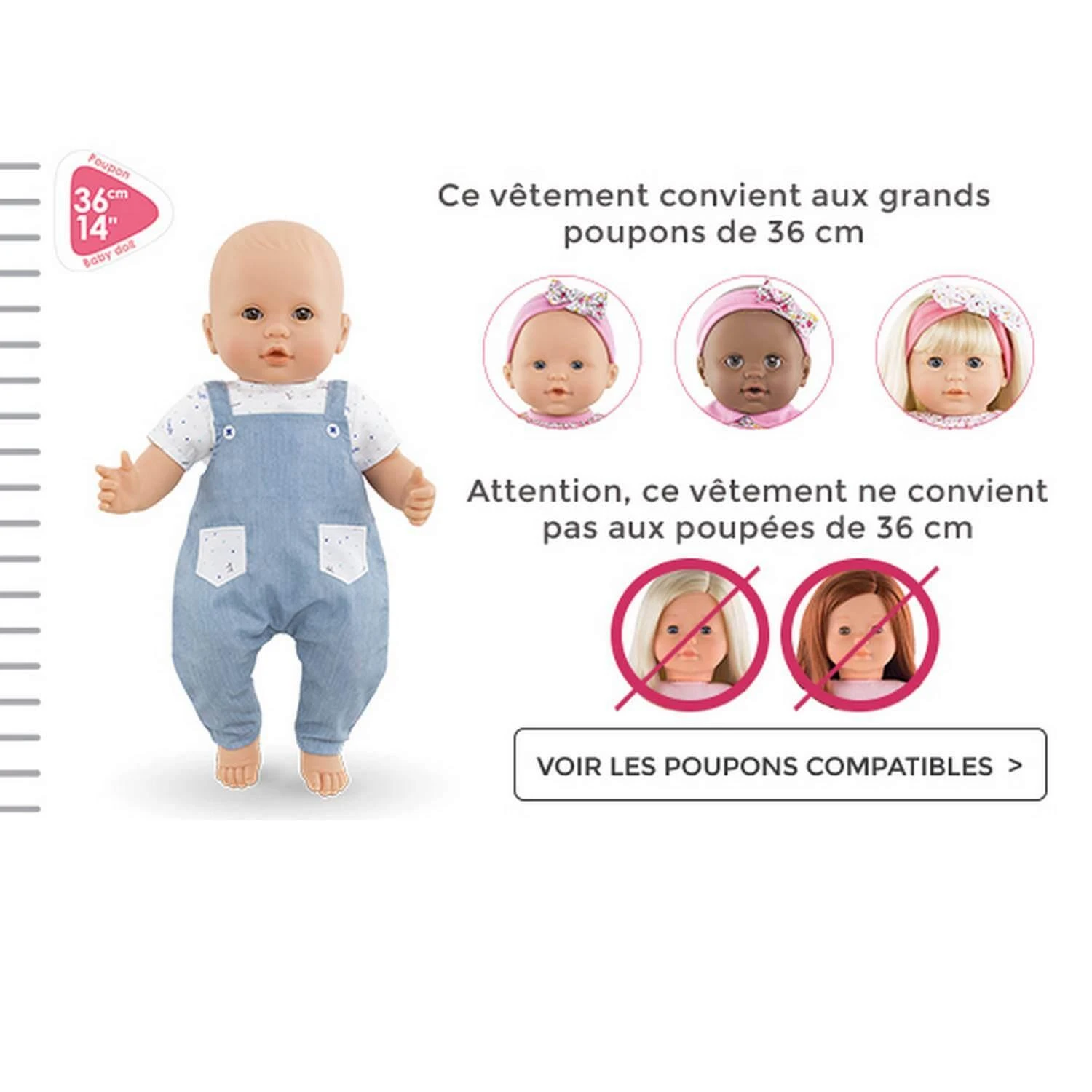 Vêtement Pour Mon Grand Poupon 36 Cm Corolle : Pilote Argenté 4 Vêtement Pour Mon Grand Poupon 36 Cm Corolle : Pilote Argenté – Image 4