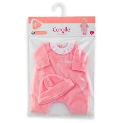 Vêtements Pour Grands Poupons 36 Cm Mon Classique Corolle : Pyjama Rose Et Bonnet -Corolle Charme Promos Boutique p4 FULL 56