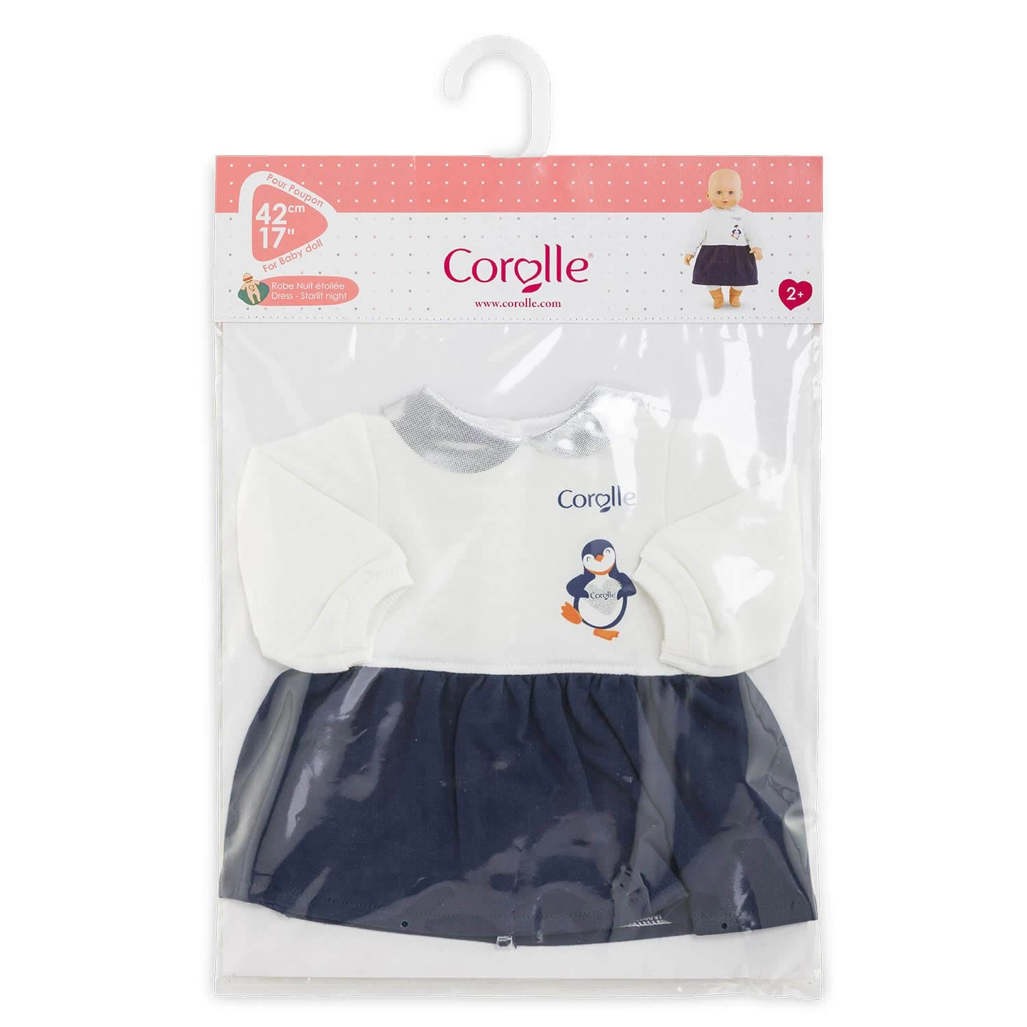 Vêtement Pour Mon Grand Poupon Corolle 42 Cm : Robe Nuit Etoilée 4 Vêtement Pour Mon Grand Poupon Corolle 42 Cm : Robe Nuit Etoilée – Image 4