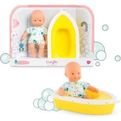 Mon Premier Poupon Corolle : Mini Bain Plouf Grenouille -Corolle Charme Promos Boutique p4 FULL 6