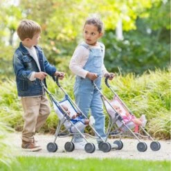 Accessoire Pour Poupon Corolle 36/42/52 Cm : Poussette Canne Bleue -Corolle Charme Promos Boutique p4 FULL 7