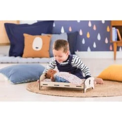 Mobilier Mon Grand Poupon Corolle : Lit En Bois Pour Poupon Et Poupée De 30 à 36 Cm 11 Mobilier Mon Grand Poupon Corolle : Lit En Bois Pour Poupon Et Poupée De 30 à 36 Cm -Corolle Charme Promos Boutique p5 FULL 44