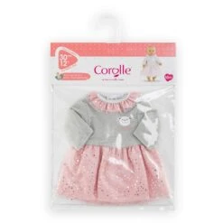 Vêtement Pour Mon Premier Poupon Corolle 30 Cm : Robe Soir De Fête -Corolle Charme Promos Boutique p5 FULL 53