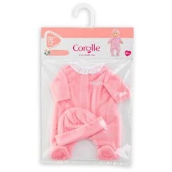 Corolle Vêtements Pour Petit Poupon 30 Cm : Pyjama Rose Et Bonnet -Corolle Charme Promos Boutique p5 FULL 56