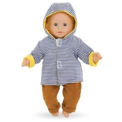 Vêtement Pour Mon Premier Poupon Corolle 30 Cm : Ciré Réversible Bords De Loire -Corolle Charme Promos Boutique p5 FULL 62