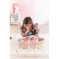 Accessoires Mon Grand Poupon Corolle : Couffin Tressé Pour Poupon 36 Et 42 Cm -Corolle Charme Promos Boutique p7 FULL 30