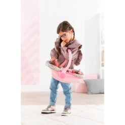 Accessoires Mon Grand Poupon Corolle : Porte-poupon Fleuri Pour Poupon 36 Et 42 Cm -Corolle Charme Promos Boutique p8 FULL 19